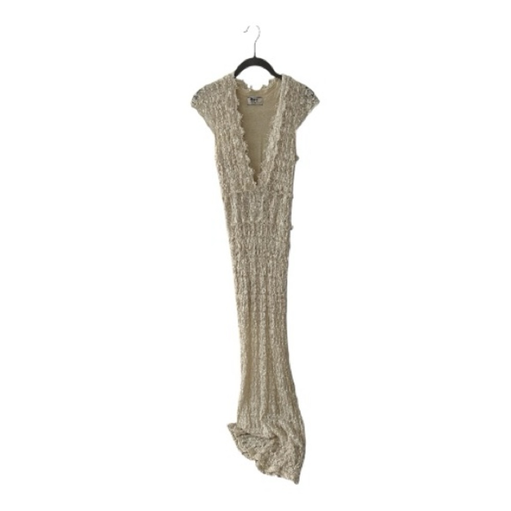 Nightcap Lace Maxi Gown in Soft Cream